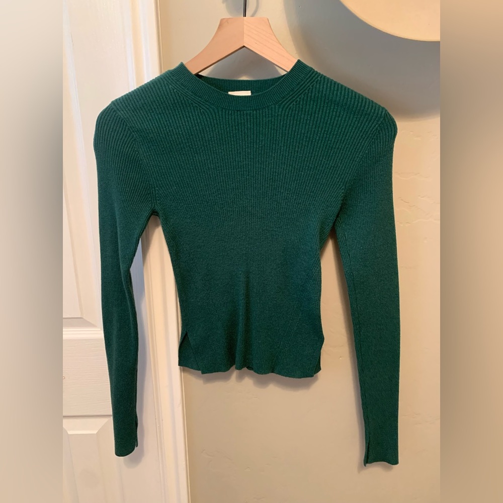 Abercrombie & Fitch Luxe Loft Slim Crew Top